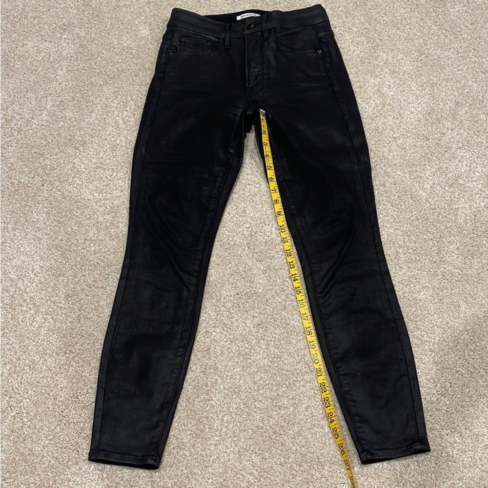 Good American Good Legs Black Coated Jeans (sz 4) - don’t buy, I can’t find it